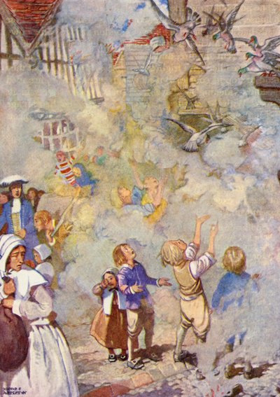„Die armen Tauben wollten ihre Häuser nicht verlassen“ von Honor Charlotte Appleton