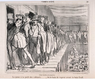 Charivari von 1858: Serie CRUQUIS D