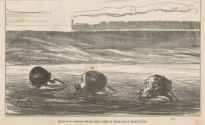 Mit der eitlen Idee gehabt zu wollen ... von Honoré Daumier