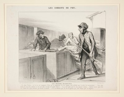 Les wagons-baignoires: Dis donc, Jerome von Honoré Daumier