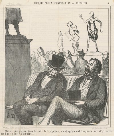 Was ich an der Skulpturhalle mag ... von Honoré Daumier