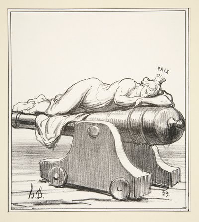 Renouvele de Turenne, aus Actualites von Honoré Daumier