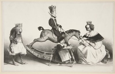 Tres hauts et très puissans moutards et moutardes legitimes von Honoré Daumier