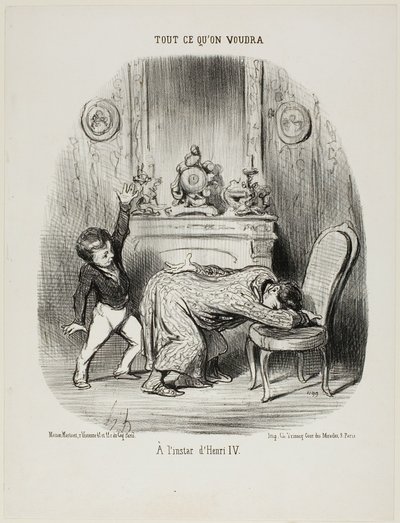 Im Stil von Heinrich IV., aus Tout Ce Qu