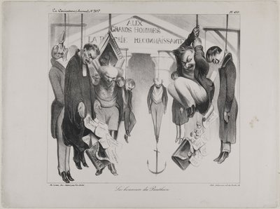 Die Ehren des Pantheons, Platte 433 von Honoré Victorin Daumier