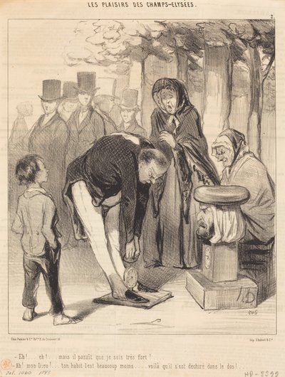 Eh!... Eh!... aber es scheint, dass... von Honoré Daumier