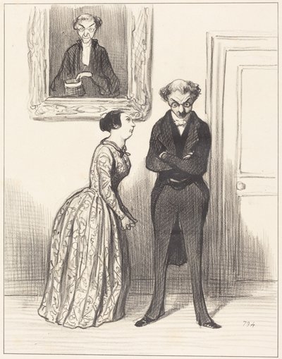 Und zu sagen, dass da drei... angeklagt sind, die ich nicht verurteilen konnte!... von Honoré Daumier