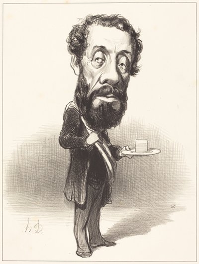J. Marie-Anne Degousée von Honoré Daumier