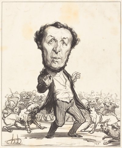 Ovide Remilly von Honoré Daumier