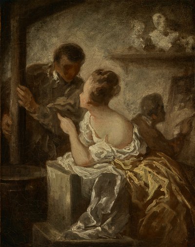 Das Atelier von Honoré Daumier