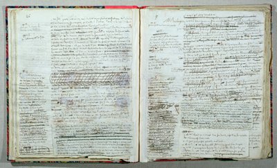 Seiten 26 und 27 des Manuskripts von 