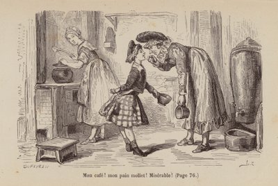 Illustration für Un Bon Petit Diable von Horace (after) Castelli