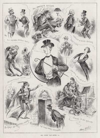 Narrentag von Horace Morehen