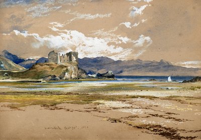 Knock Castle, Skye, ca. 1834 von Horatio McCulloch