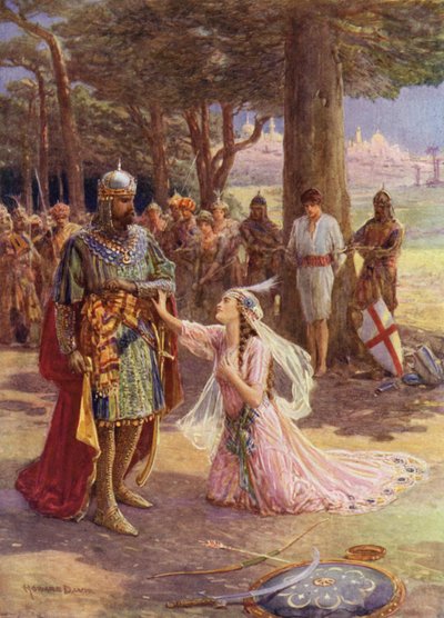 St. Jakob von Spanien und Prinzessin Celestine von Howard Davie