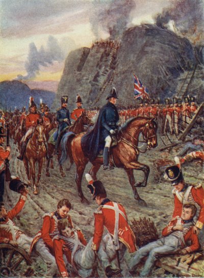 Der Herzog von Wellington bei der Belagerung von Badajos von Howard Davie