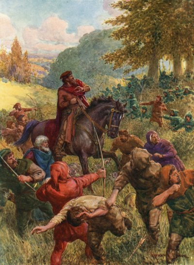 Die Rettung von Sir Richard of the Lea von Howard Davie