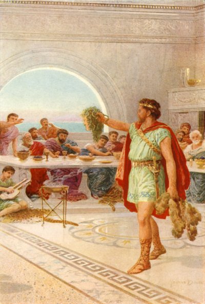 Dann hielt Perseus das Haupt der Gorgone hoch von Howard Davie