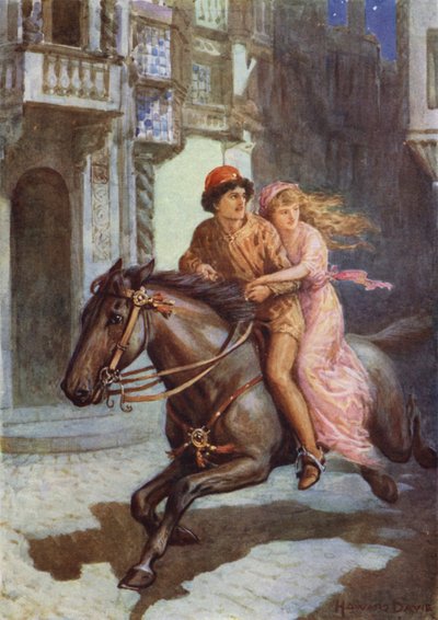 "Sie ritten schnell davon" aus "Viola" von Howard Davie