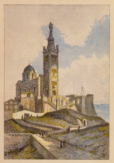 Notre-Dame de la Garde, Marseille von Hubert Clerget