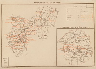 Wallfahrten der Île-de-France; Wallfahrten der Diözese Paris von Hubert Clerget