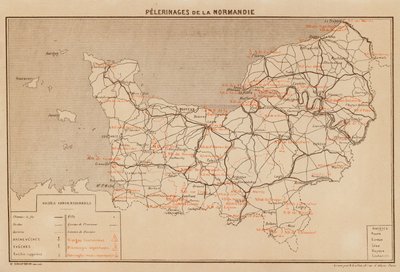 Pilgerfahrten in der Normandie von Hubert Clerget
