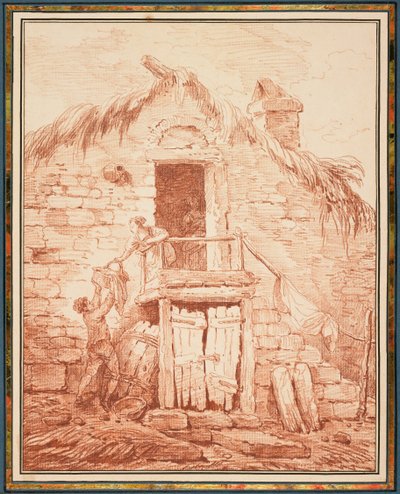 Ein Steinhaus von Hubert Robert