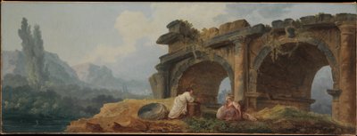 Bögen in Ruinen von Hubert Robert