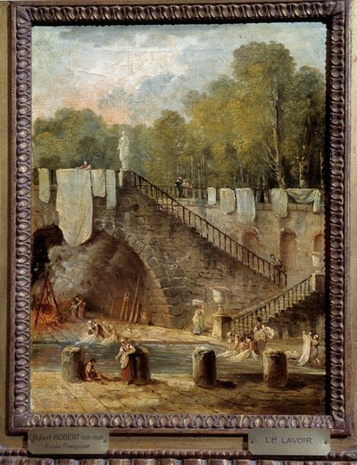 Die Wäsche von Hubert Robert