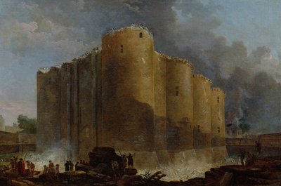 Der Abriss der Bastille, 14. Juli 1789 von Hubert Robert