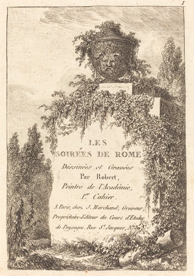 Titelseite von Hubert Robert
