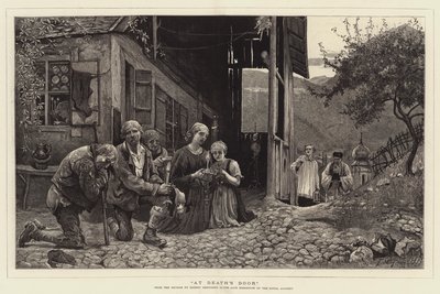 An der Schwelle des Todes von Hubert von Herkomer