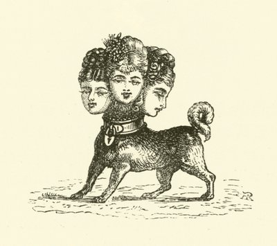 Weiblicher Cerberus von Hugh Rowley