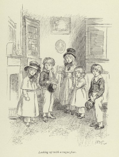 Illustration für Amos Barton von George Eliot von Hugh Thomson