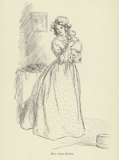 Illustration für Amos Barton von George Eliot von Hugh Thomson