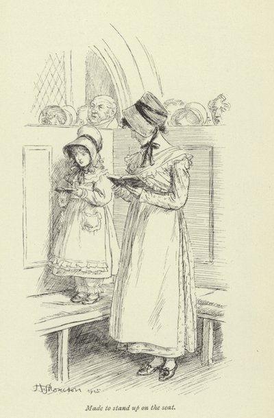 Illustration für Amos Barton von George Eliot von Hugh Thomson
