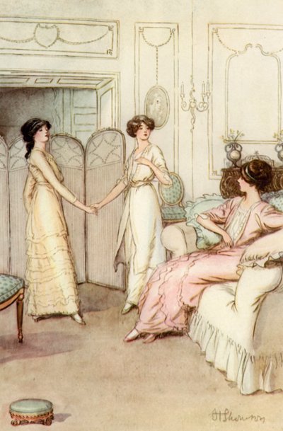Illustration zu J. M. Barries Der bewundernswerte Crichton von Hugh Thomson