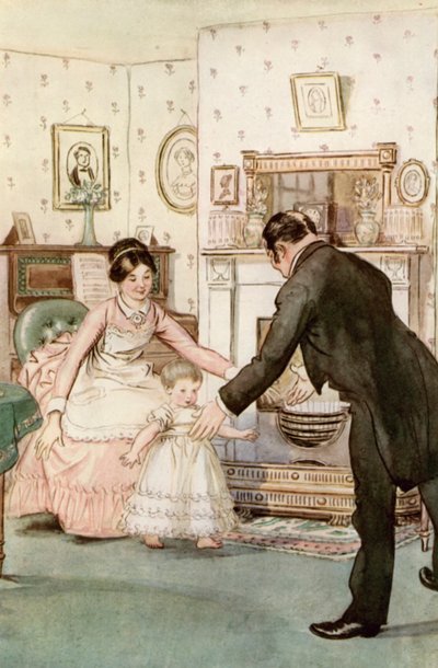 Illustration zu J. M. Barries Der bewundernswerte Crichton von Hugh Thomson