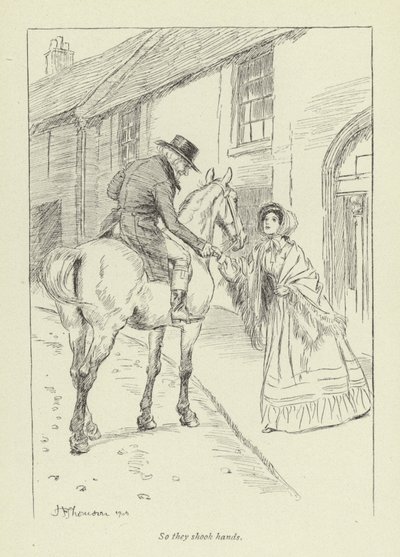 Illustration für Janets Reue von George Eliot von Hugh Thomson