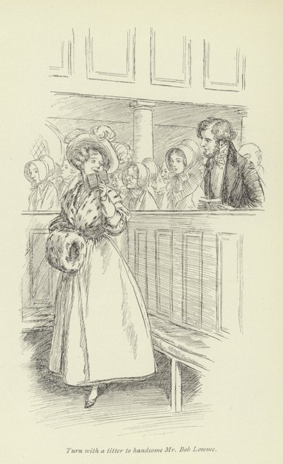 Illustration für Janets Reue von George Eliot von Hugh Thomson