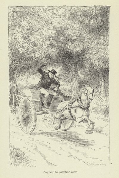 Illustration für Janets Reue von George Eliot von Hugh Thomson