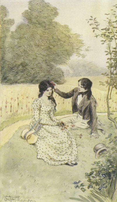 Illustration für Janets Reue von George Eliot von Hugh Thomson