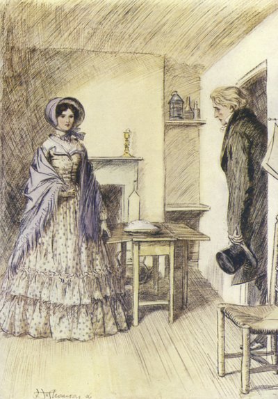 Illustration für Janets Reue von George Eliot von Hugh Thomson