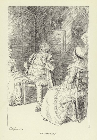 Illustration für Mr. Gilfils Liebesgeschichte von George Eliot von Hugh Thomson
