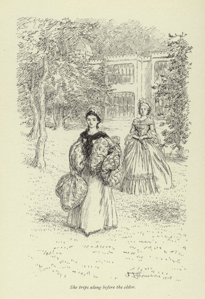 Illustration für Mr. Gilfils Liebesgeschichte von George Eliot von Hugh Thomson