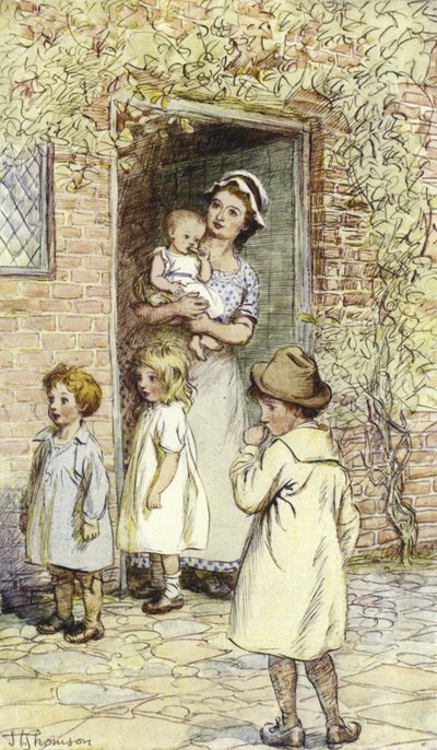 Illustration für Mr. Gilfils Liebesgeschichte von George Eliot von Hugh Thomson