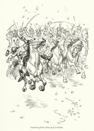 Illustration für Northanger Abbey von Jane Austen von Hugh Thomson