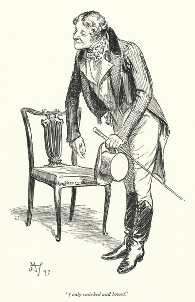 Illustration für Überredung von Jane Austen von Hugh Thomson