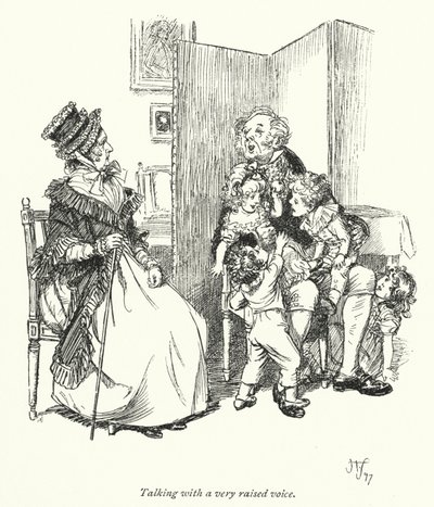 Illustration für Überredung von Jane Austen von Hugh Thomson