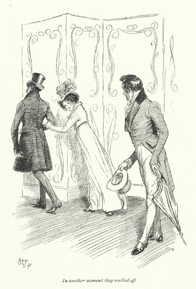 Illustration für Überredung von Jane Austen von Hugh Thomson